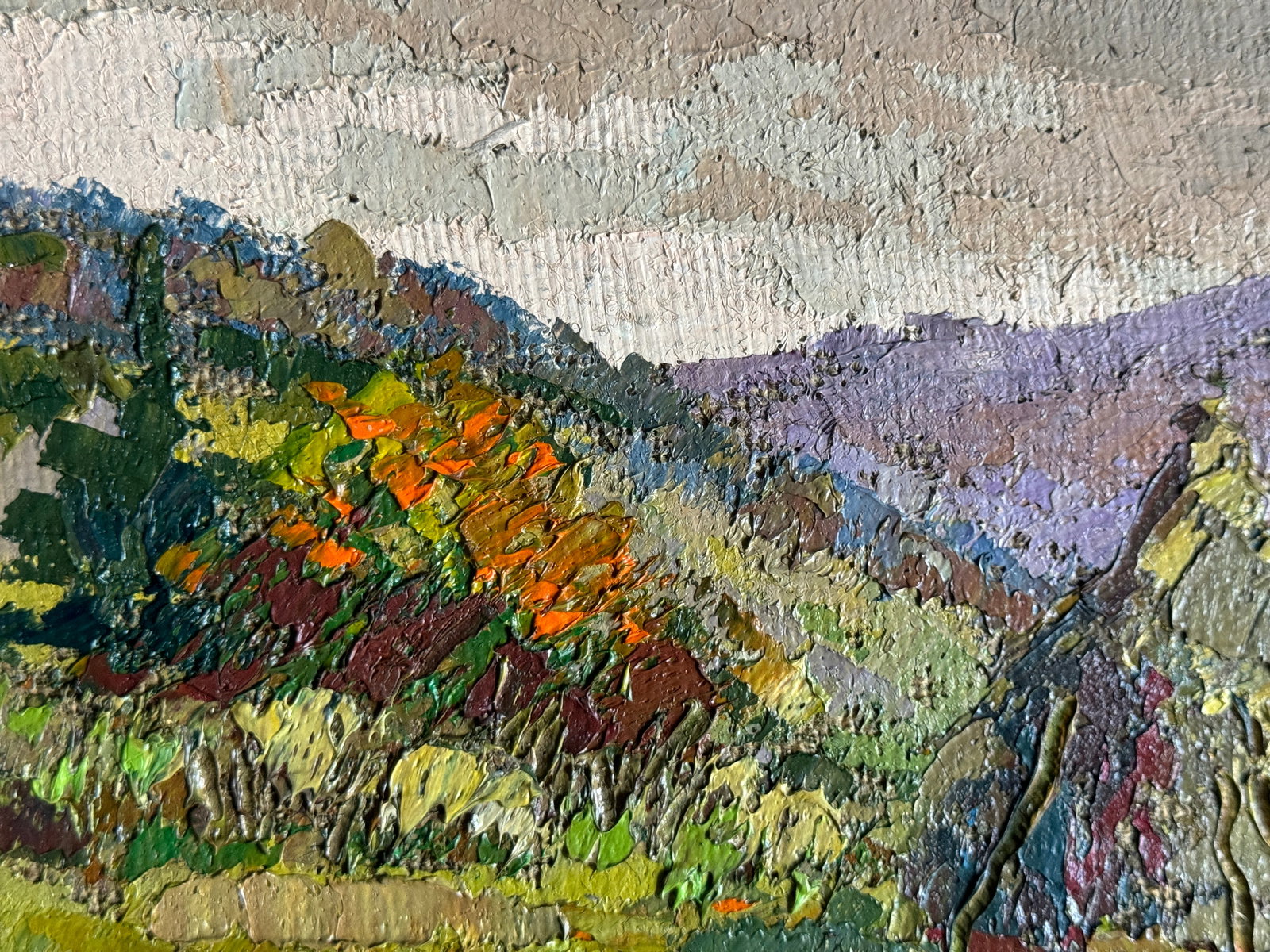 Oil painting Carpathian landscape K. Leonid - 2