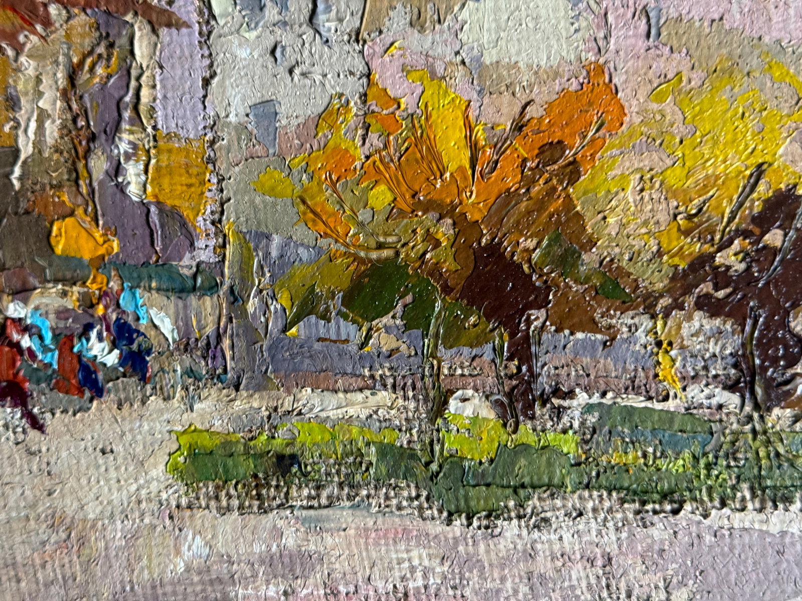 Oil painting square in lviv K. Leonid - 4