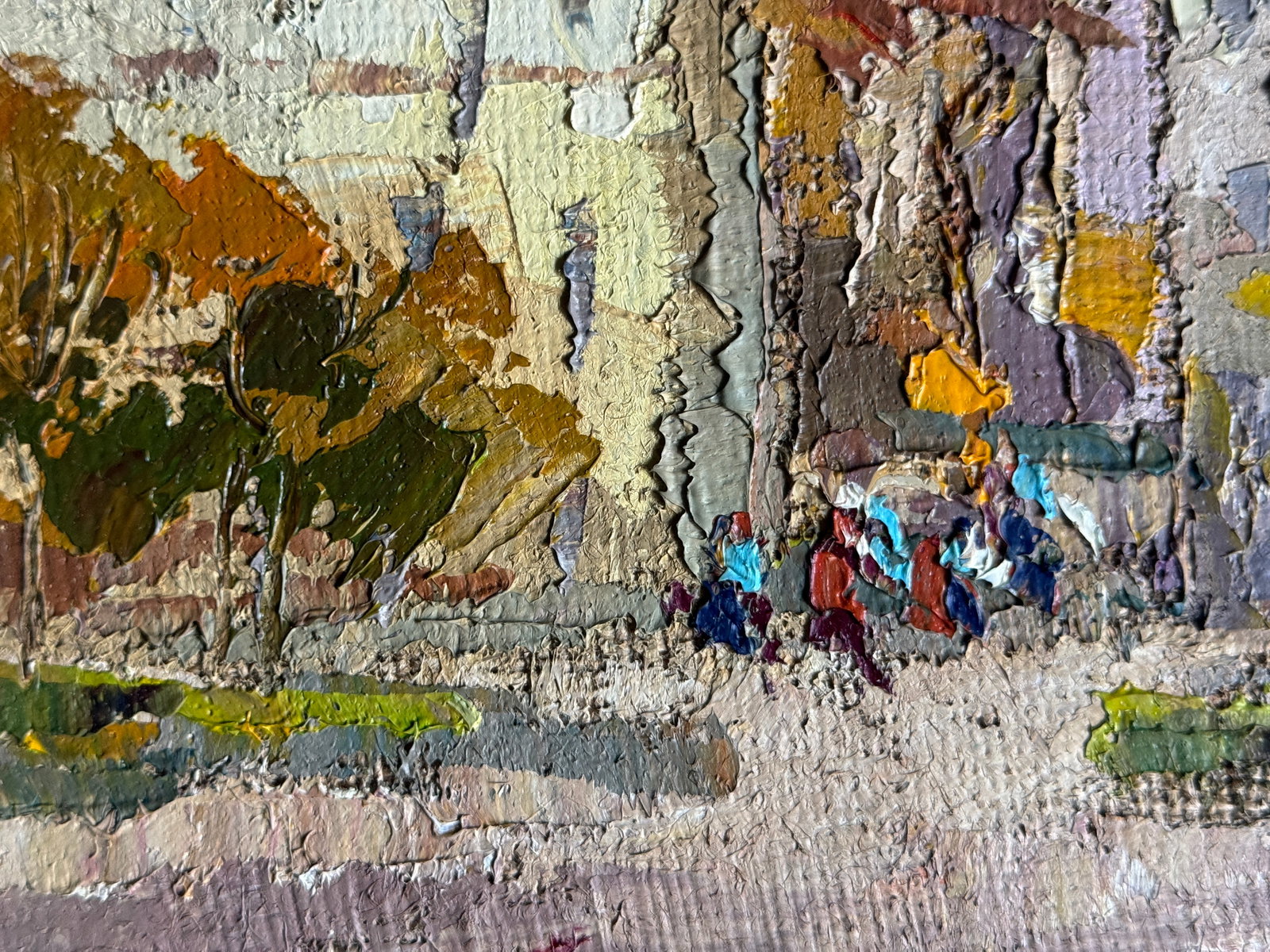 Oil painting square in lviv K. Leonid - 5