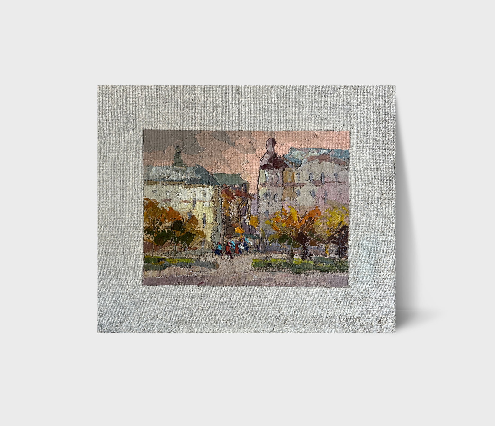 Oil painting square in lviv K. Leonid - 7