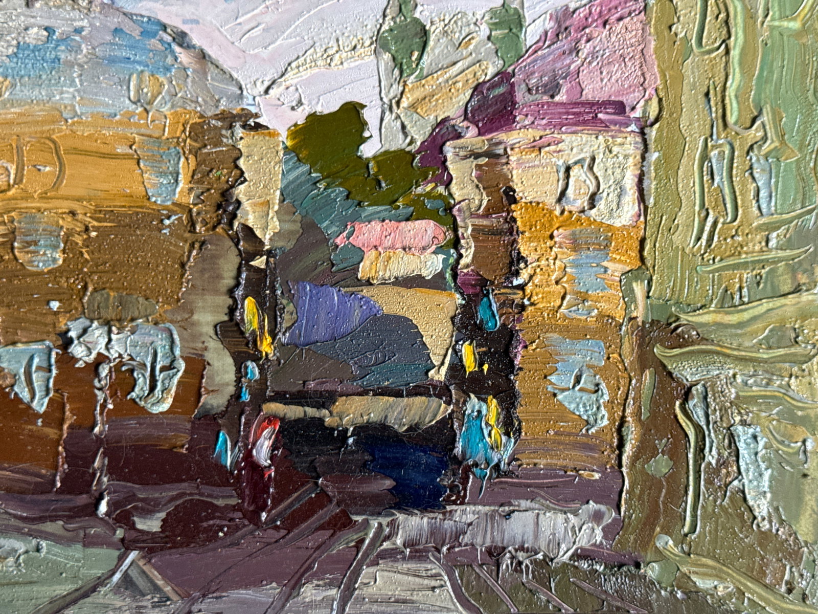 Oil painting with frame Lviv K. Leonid - 4