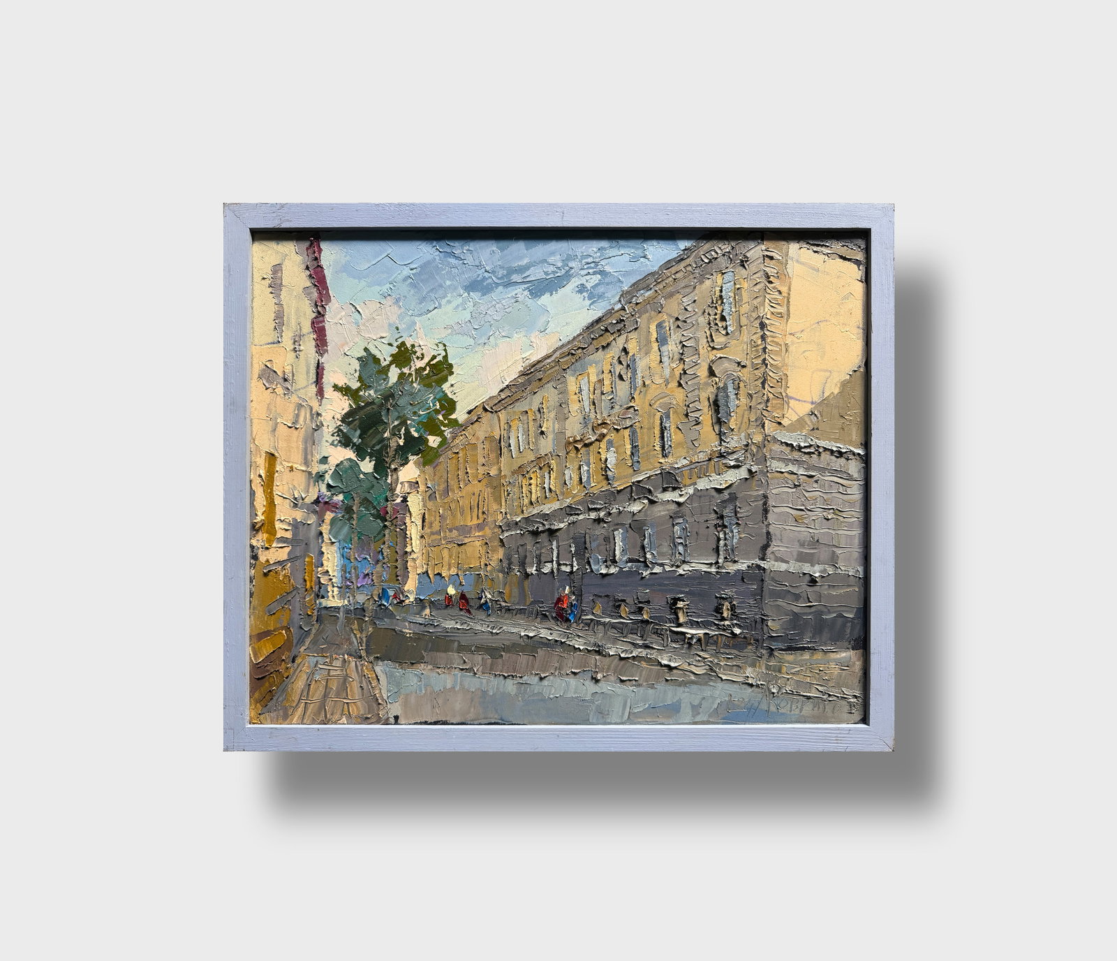 Oil painting with frame Ivan Franko National University of Lviv K. Leonid - 12