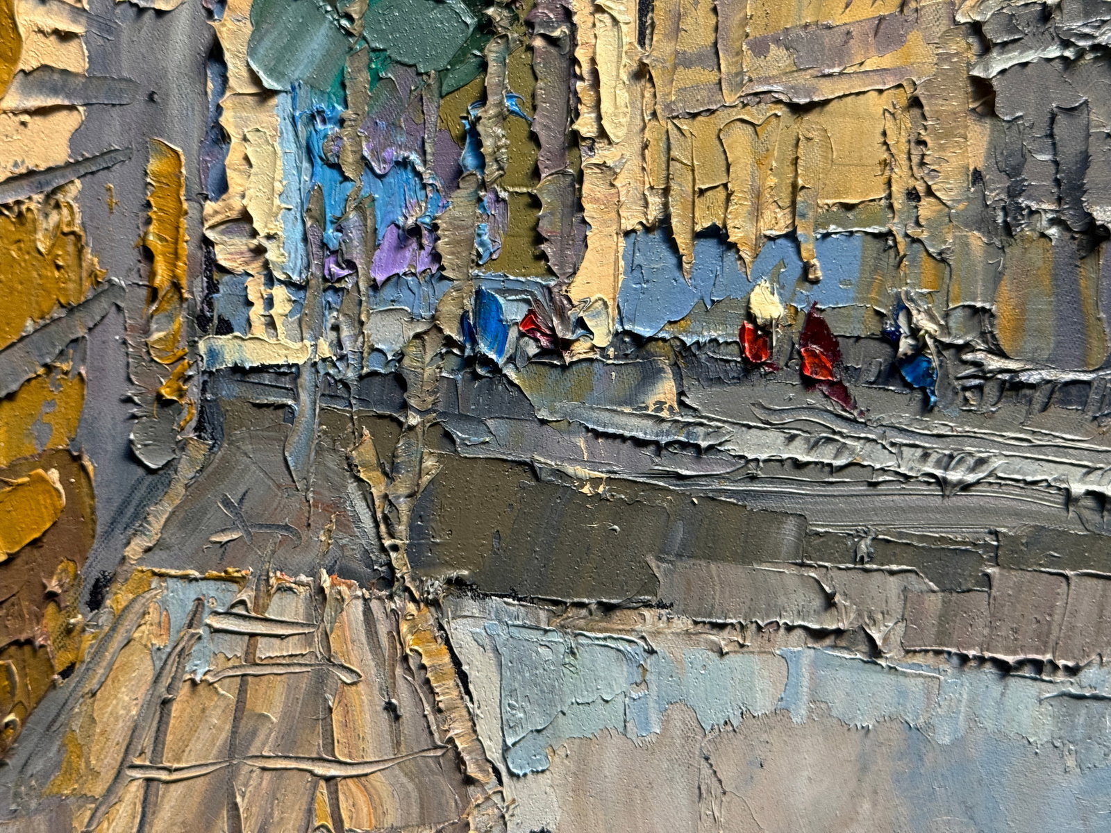 Oil painting with frame Ivan Franko National University of Lviv K. Leonid - 8