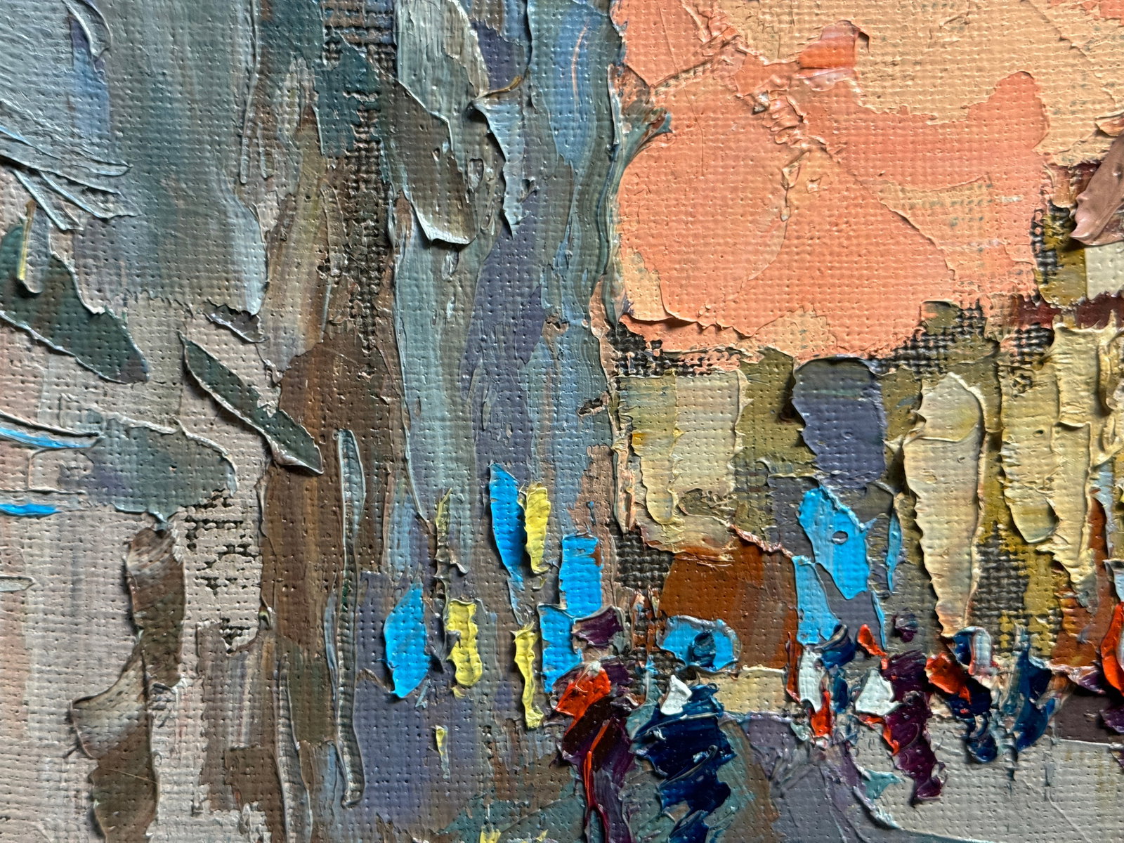 Oil painting with frame Boim chapel in Lviv K. Leonid - 7