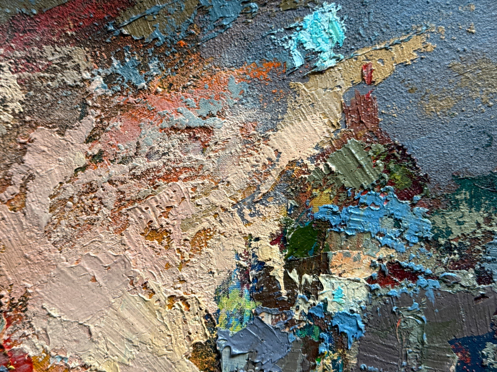 Oil painting with frame Evening K. Leonid - 9