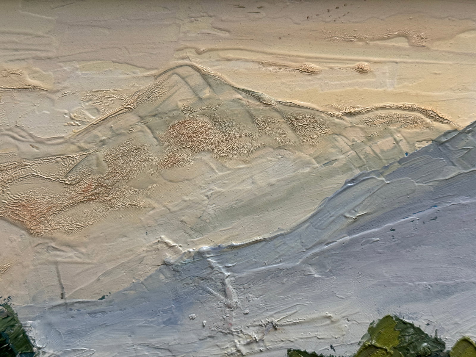 Oil painting with frame river in the Carpathians K. Leonid - 7