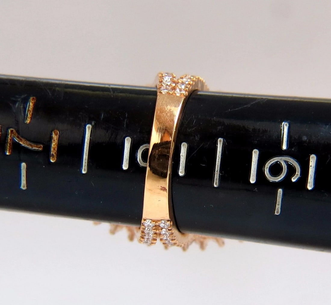 GIA Certified 36.18ct Natural Orangy Pink Morganite Diamonds Ring 18kt** - 9