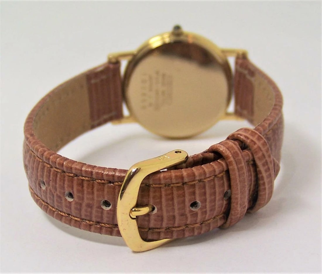 Vintage Ladies 18k Goldplated SEIKO Watch 1F20-OB10* EXLNT* SERVICED - 7