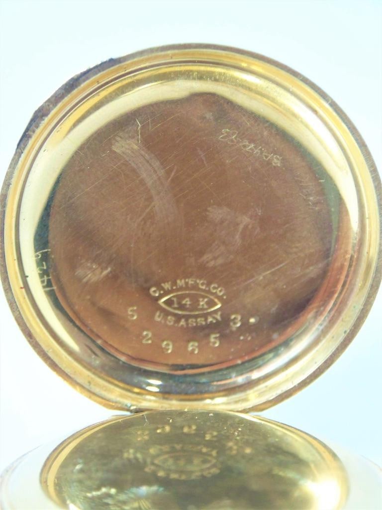 Antique 14K Gold CAMDEN Ladies Pocket watch c.1920s EXLNT* SERVICED - 10