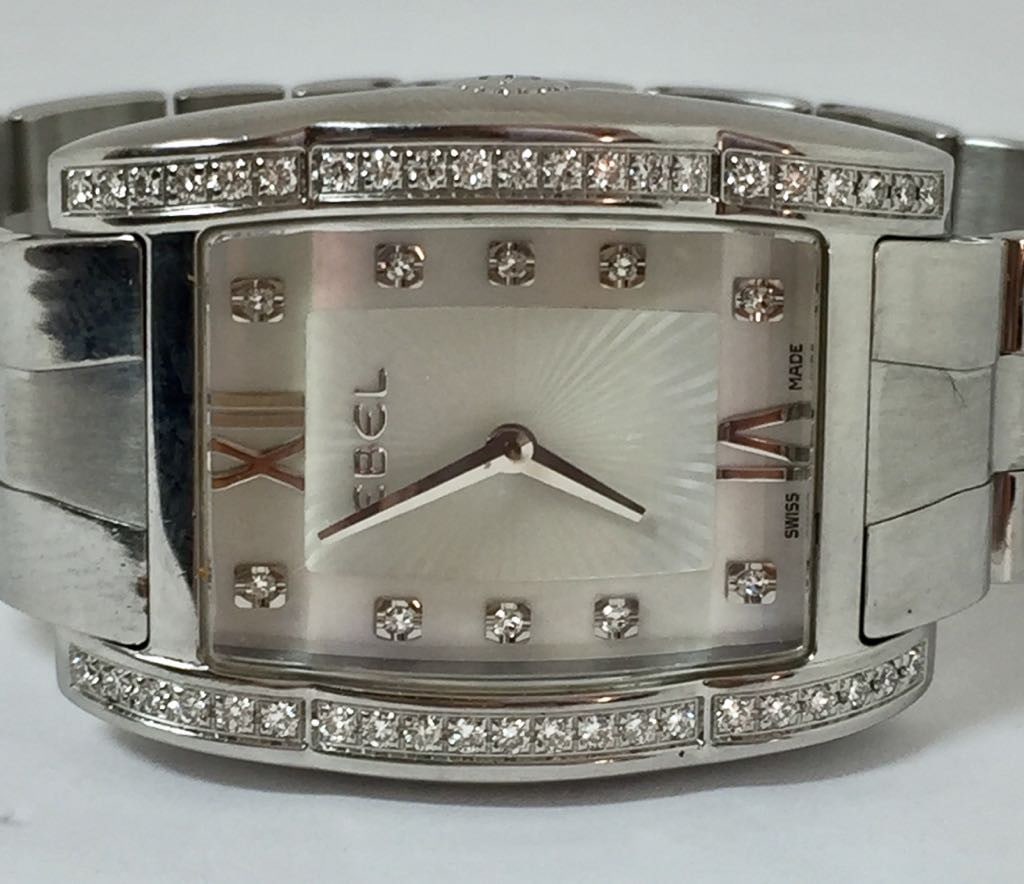 Ladies EBEL TARAWA Watch S/Steel Ref E9656J28-10 w/Diamonds & Mother Of Pearl - 2