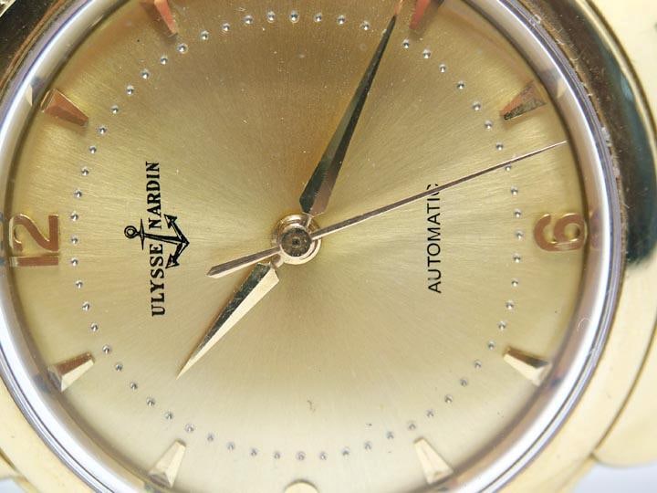 Solid 18k ULYSSE NARDIN Automatic Watch c.1960s in EXLNT Condition* SERVICED - 5