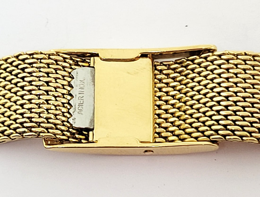 SOLID 18k GOLD PATEK PHILIPPE Watch Bracelet 18 mm for Round Case 50.2 grams - 7