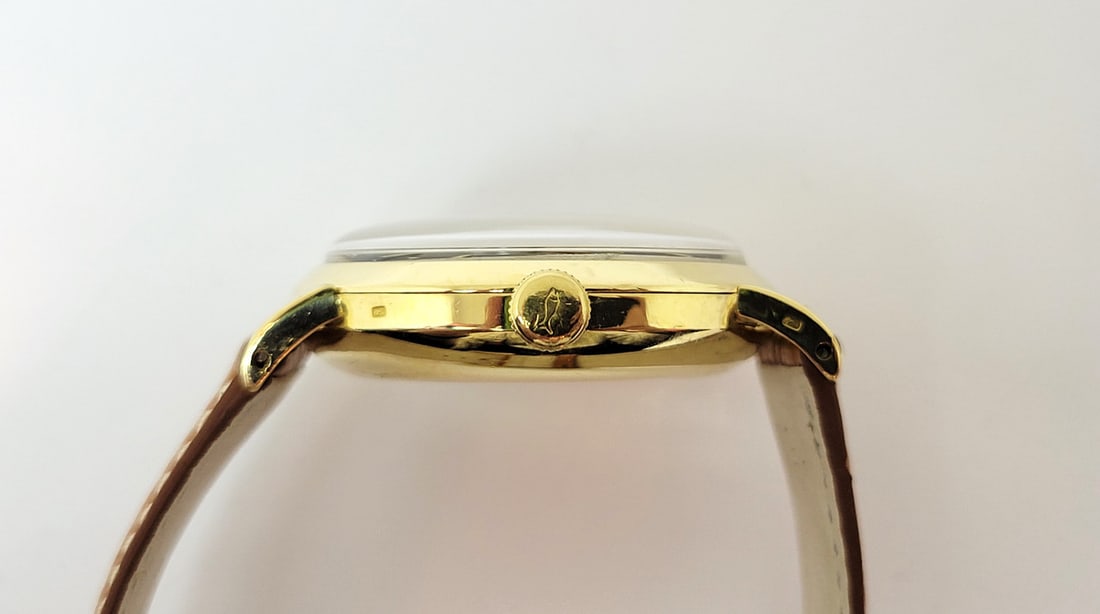 Vintage 18k Yellow Gold IWC SHAFFHAUSEN Automatic Watch 1950s Cal C.85* EXLNT - 5