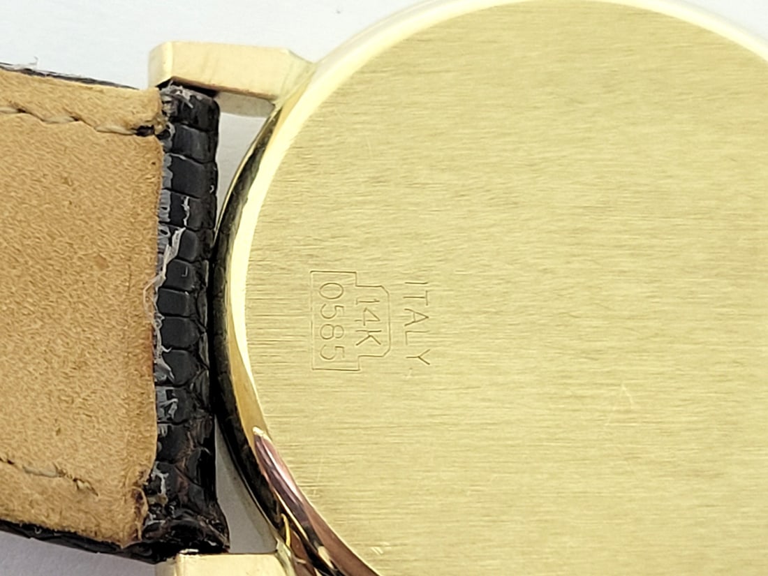 Vintage 14k LONGINES FLAGSHIP Winding Watch 1980s Cal 847.4* EXLNT SERVICED - 11