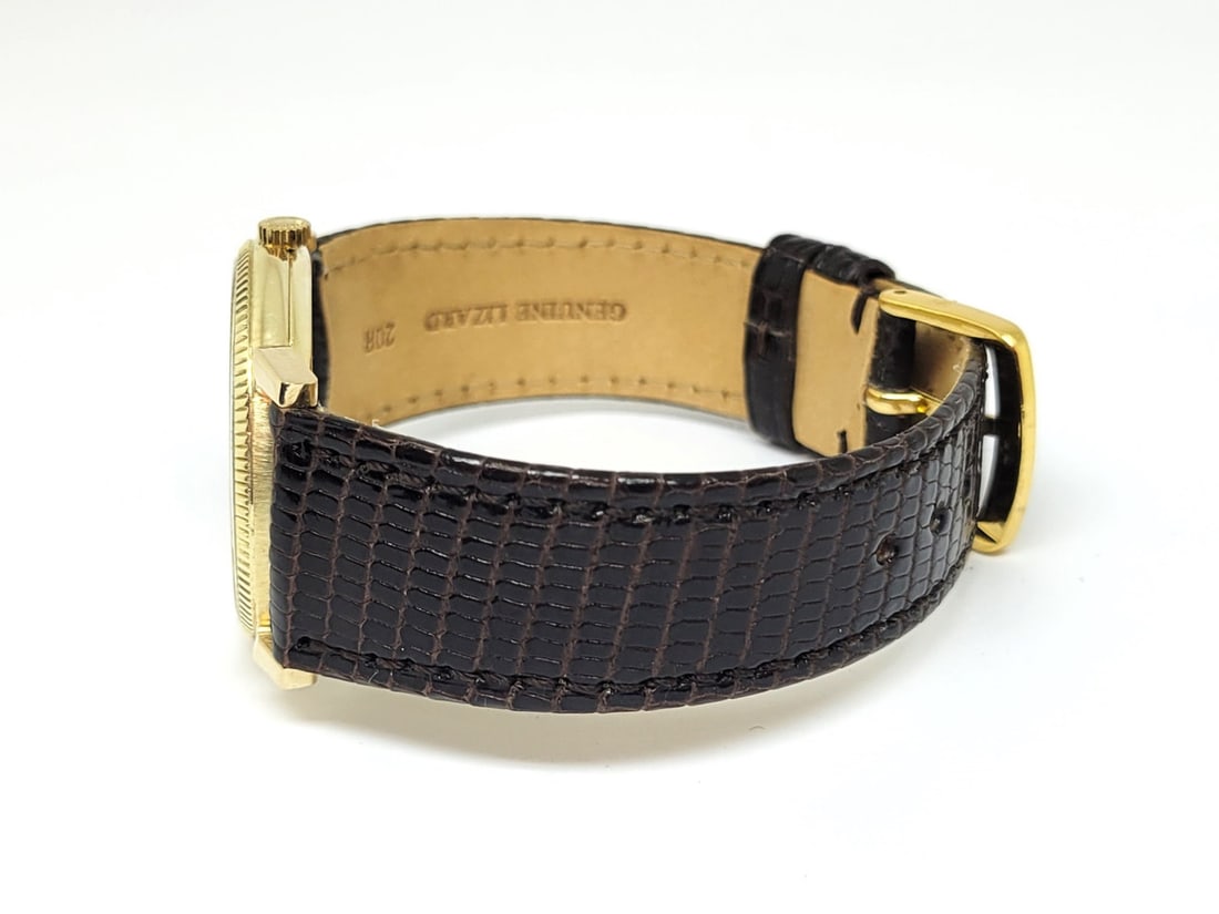 Vintage 14k LONGINES FLAGSHIP Winding Watch 1980s Cal 847.4* EXLNT SERVICED - 4