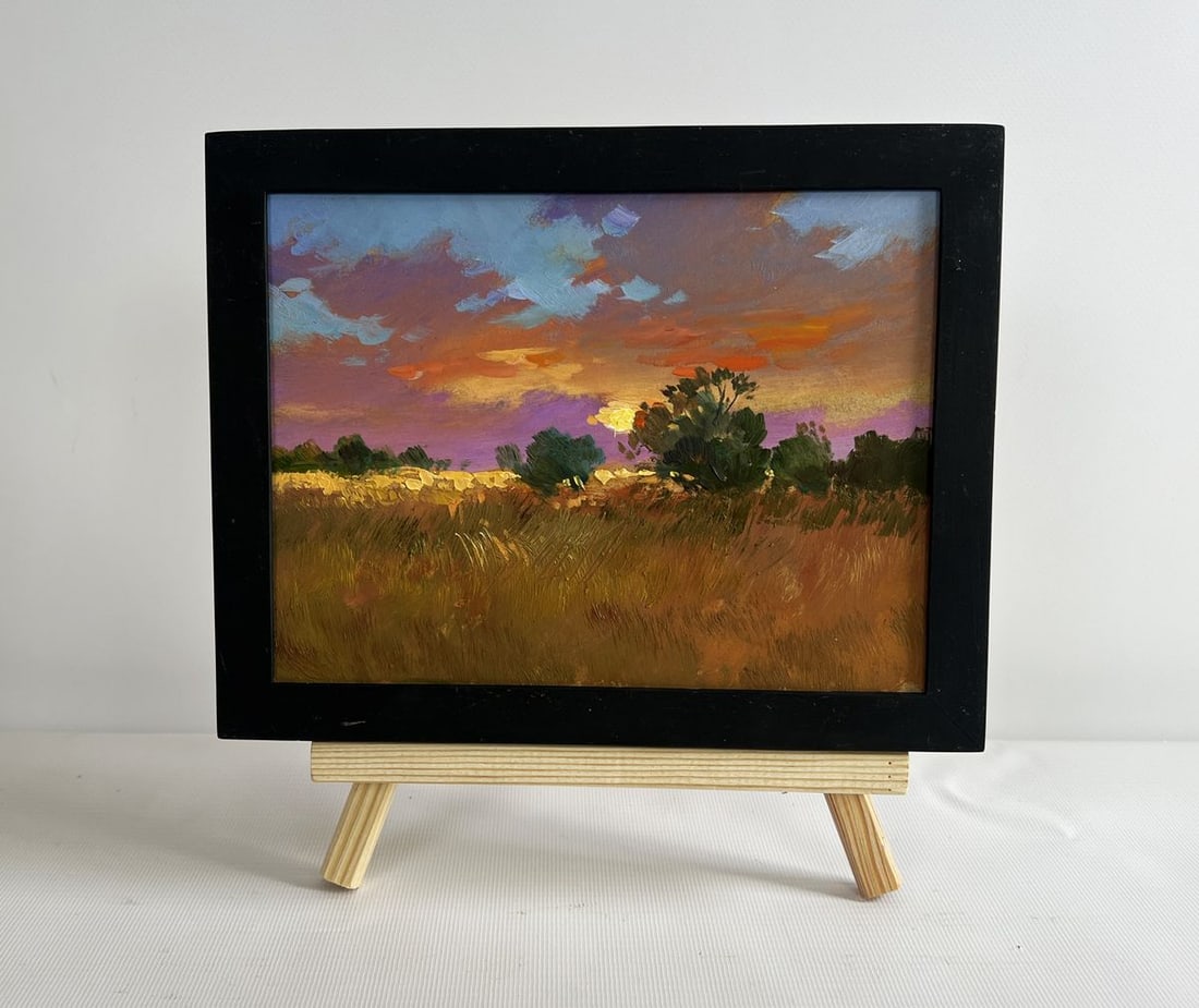 Oil painting Gold of the passing day Yuriy Suprunchuk (1 of 8)