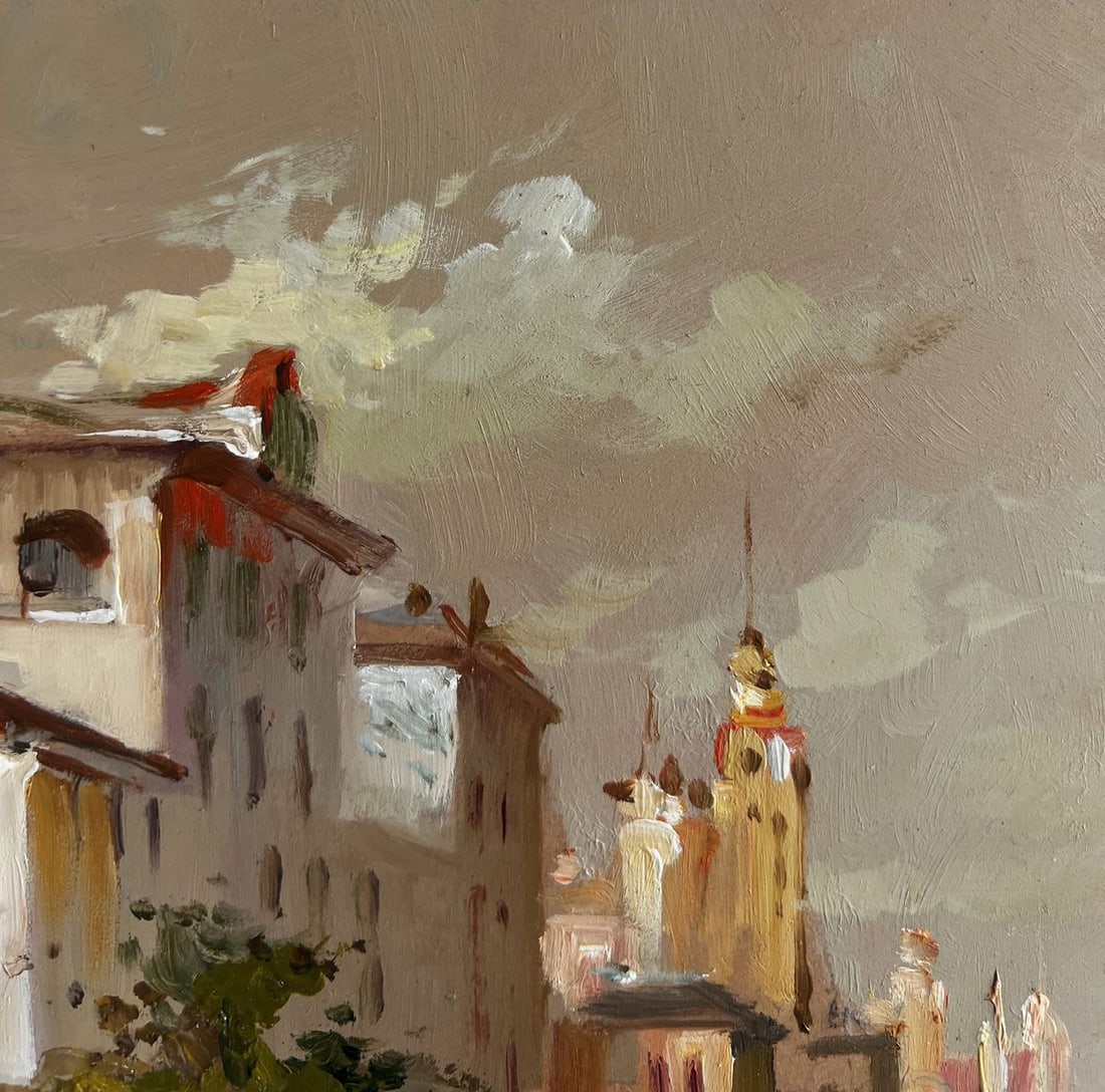 Oil painting Romantic evening in Venice Yuriy Suprunchuk - 5