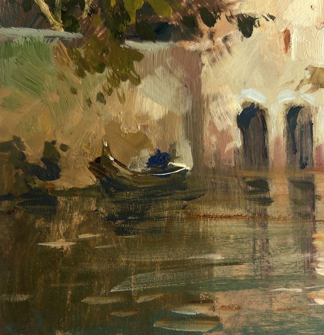 Oil painting Romantic evening in Venice Yuriy Suprunchuk - 7