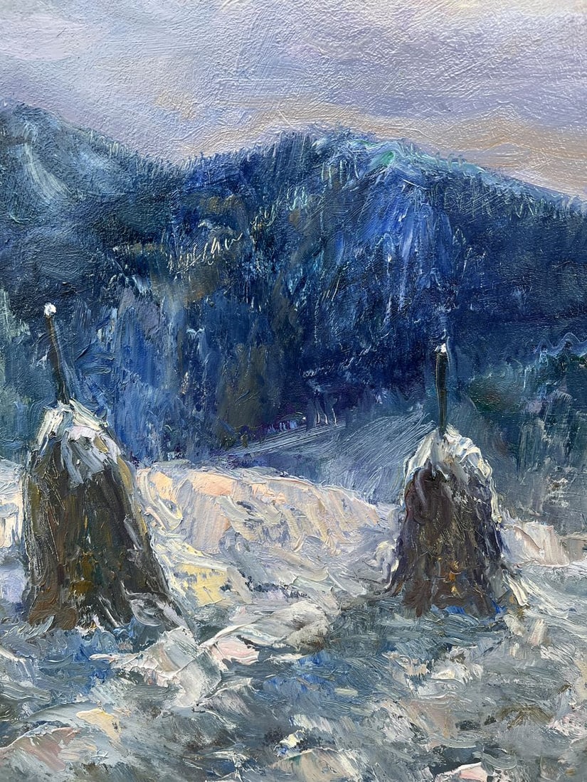 Oil painting A golden cloud V. Mishurovsky - 5