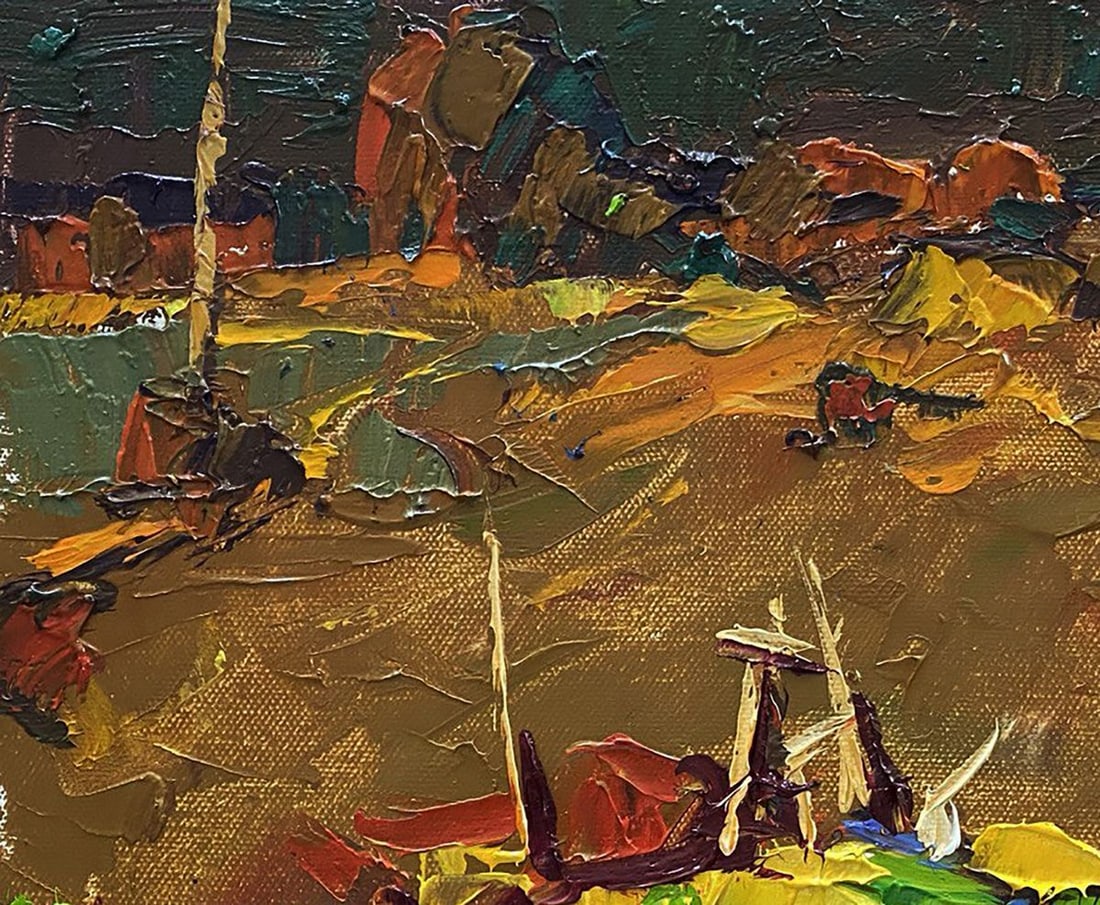 Oil painting In the evening Alex Kalenyuk - 4