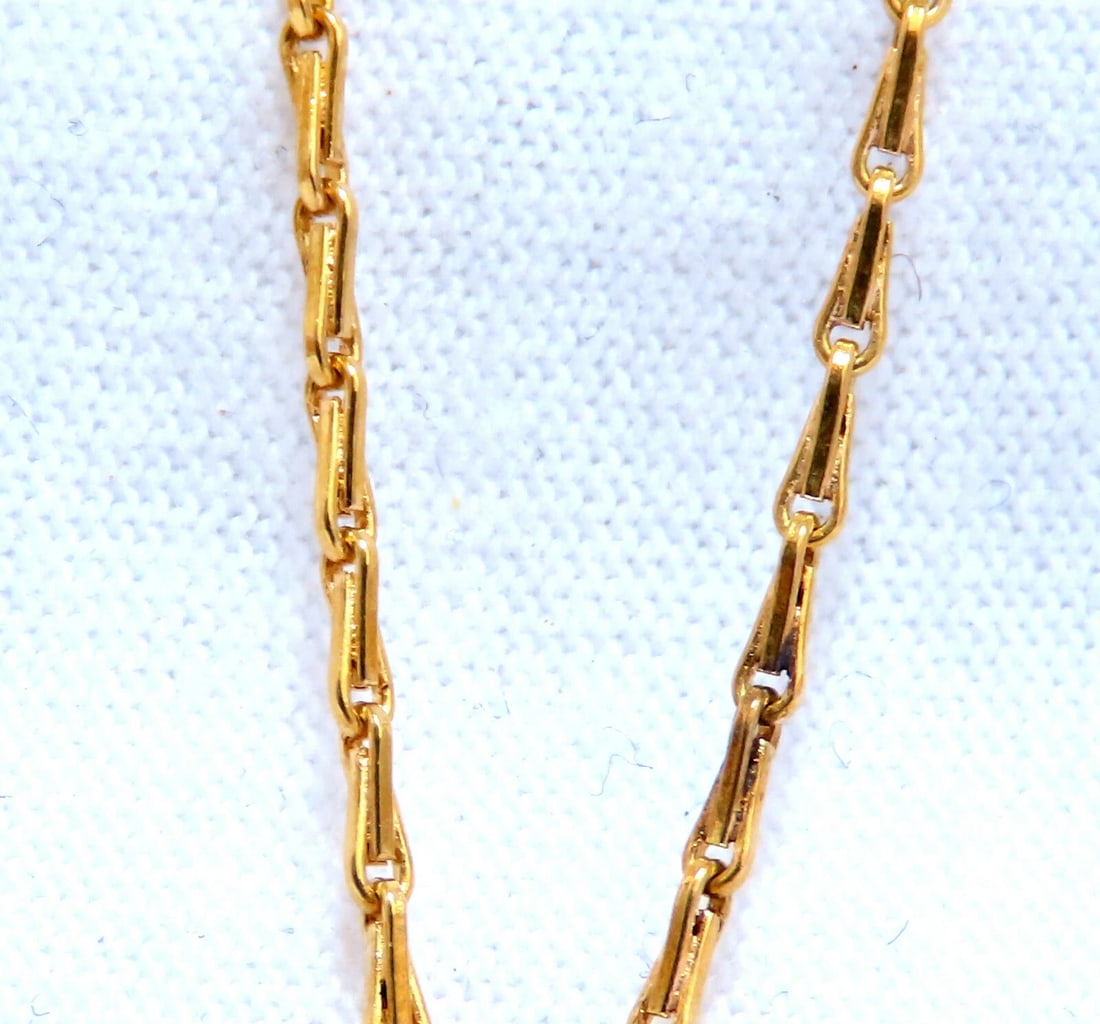 20ct Natural Round Amethyst Vintage Pendant 18kt** - 5