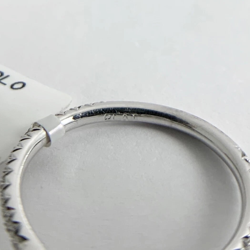 GIA Radiant Halo Diamond Engagement Ring Platinum 1.51 CTW - 10