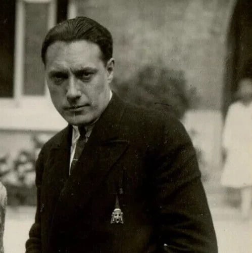 1926 Couple in Deauville - Vintage Original Photograph - 4