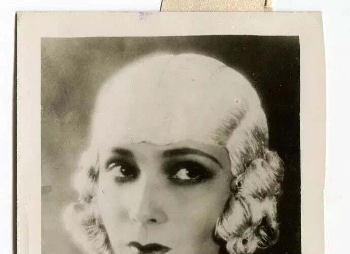 Woman Dolores del Rio Portrait - Vintage Photography Original - 6