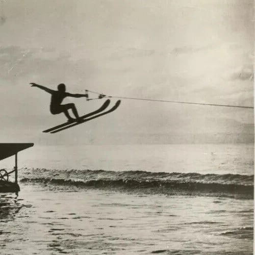 1950 Sport Water Ski Championships - Vintage Photography Original - 3