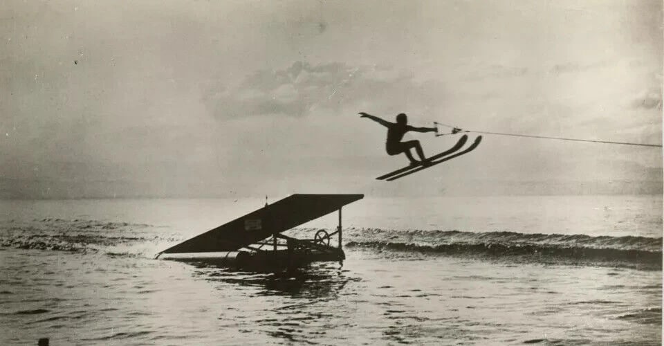1950 Sport Water Ski Championships - Vintage Photography Original - 6