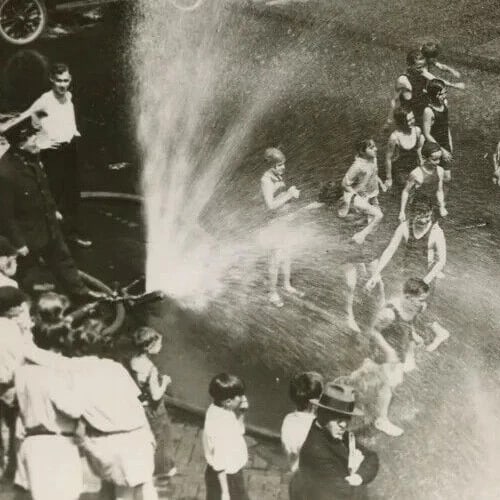 Vintage Photography Original Summer Time in the City 1920' - 3