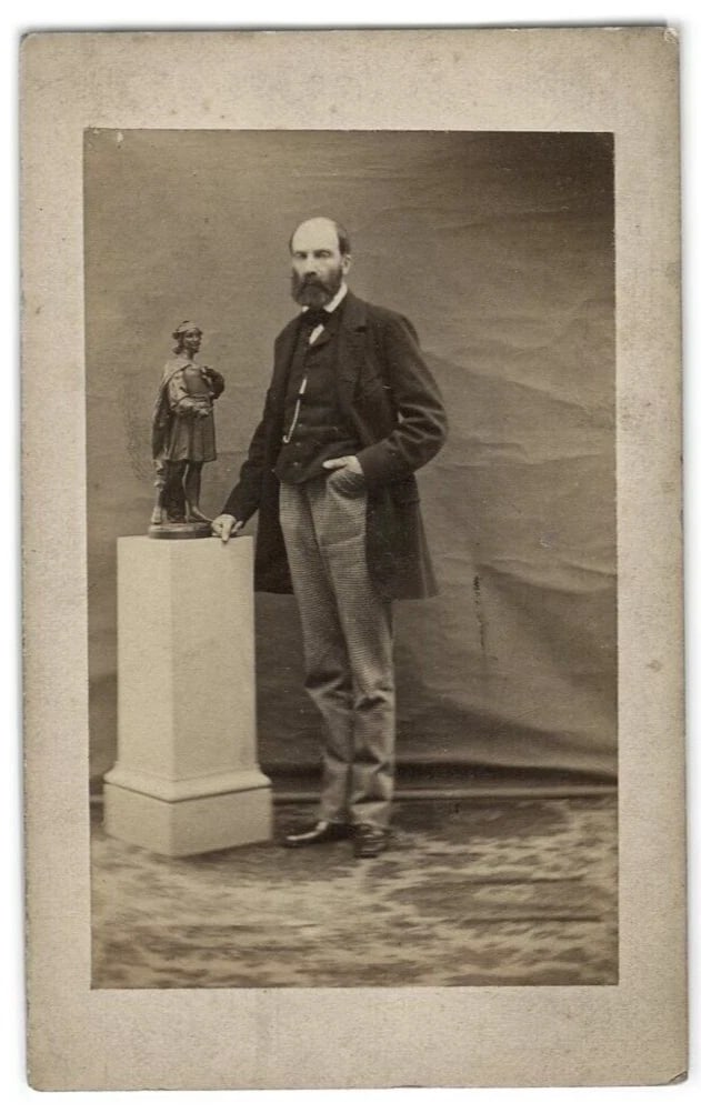 Antique CDV Photographs François d'Orléans, Prince of Joinville: Title: Antique CDV Photographs François d'Orléans, Prince of JoinvilleDescription: Albumen mounted on cdv 10.5 x 6.5 cm Reserve: $230.00 Shipping:Domestic: Flat-rate of $25.00 to