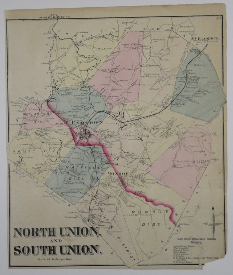 North Union. and South Union. (1 of 1)