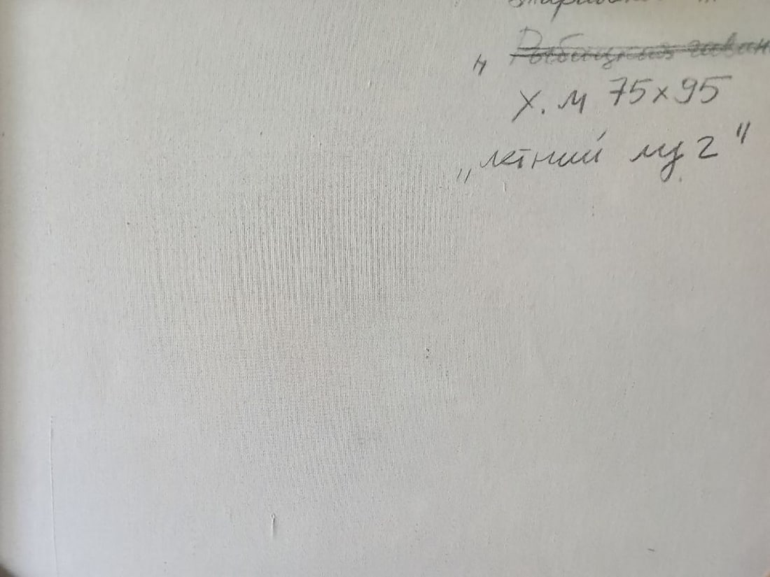 Oil painting Summer meadow Anatoly Borisovich Tarabanov - 11