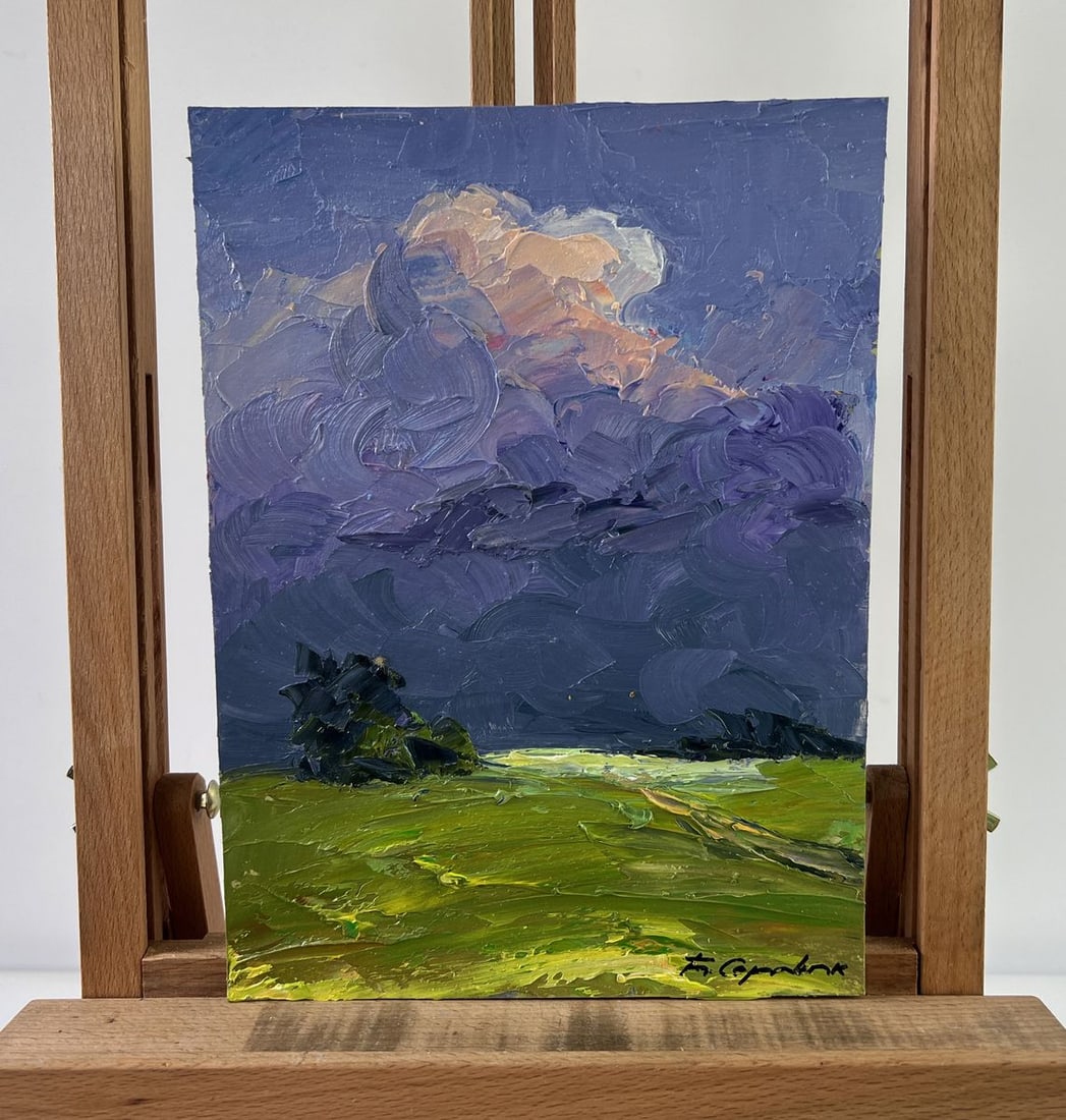 Oil painting Before the storm Boris Serdyuk (1 of 8)