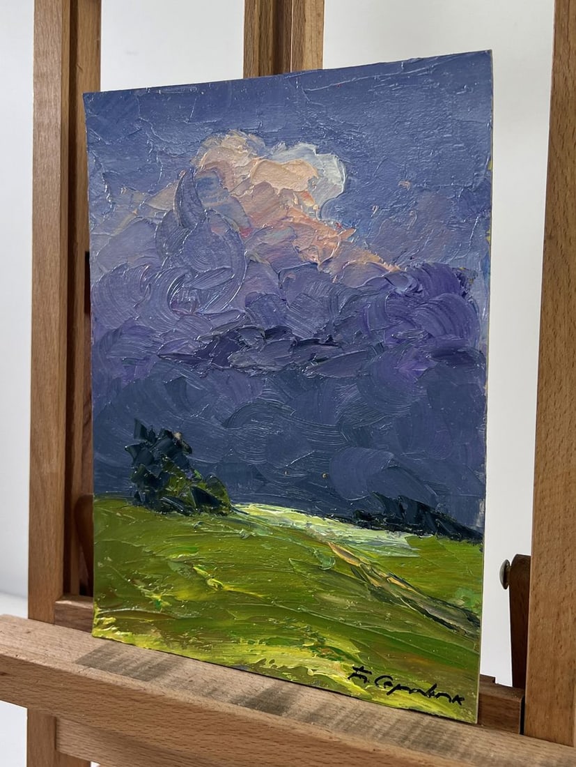 Oil painting Before the storm Boris Serdyuk - 2