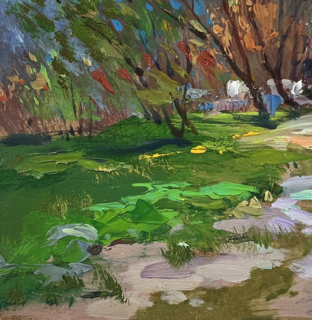 Oil painting House in the mountains Yuriy Suprunchuk - 7