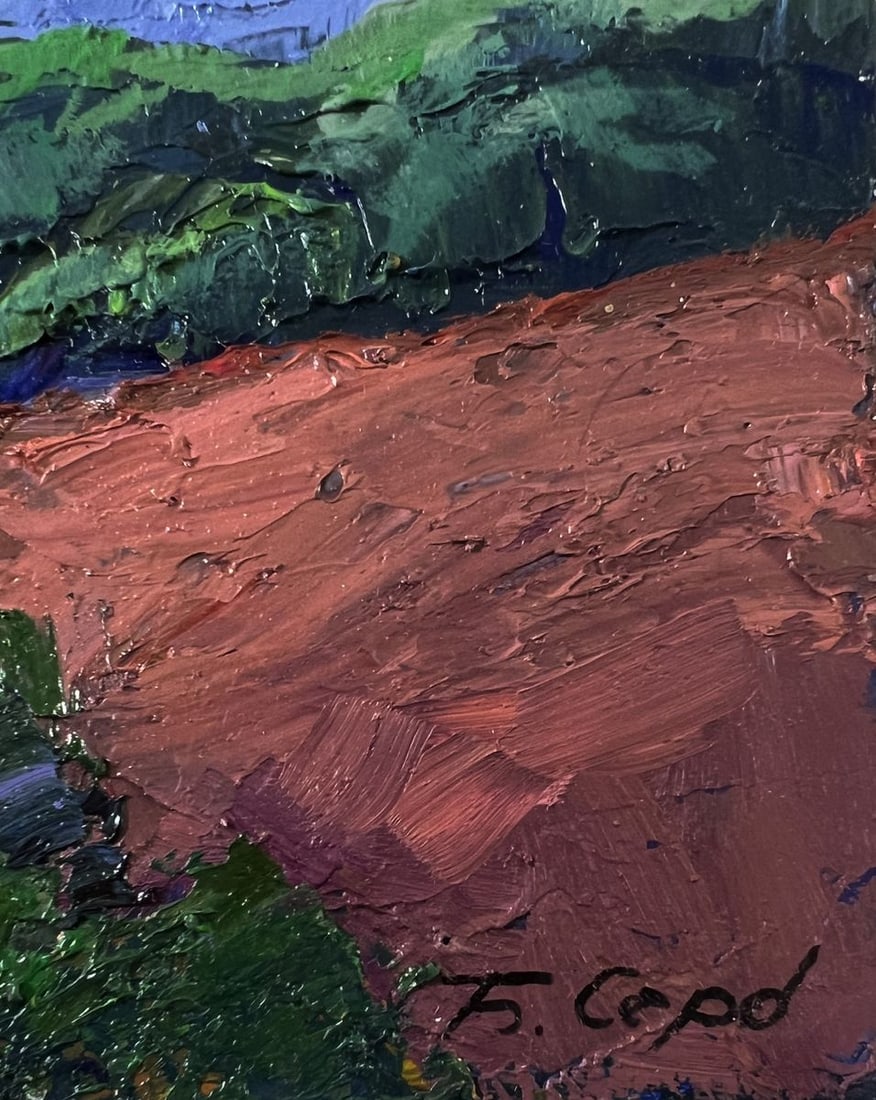 Oil painting Mountain sunset Boris Serdyuk - 9