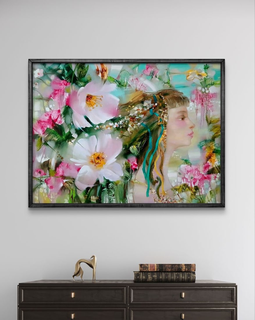 Abstract oil painting April Anatoly Tarabanov - 2