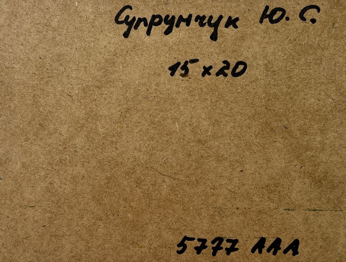 Oil painting Boats near the mountains Yuriy Suprunchuk - 8