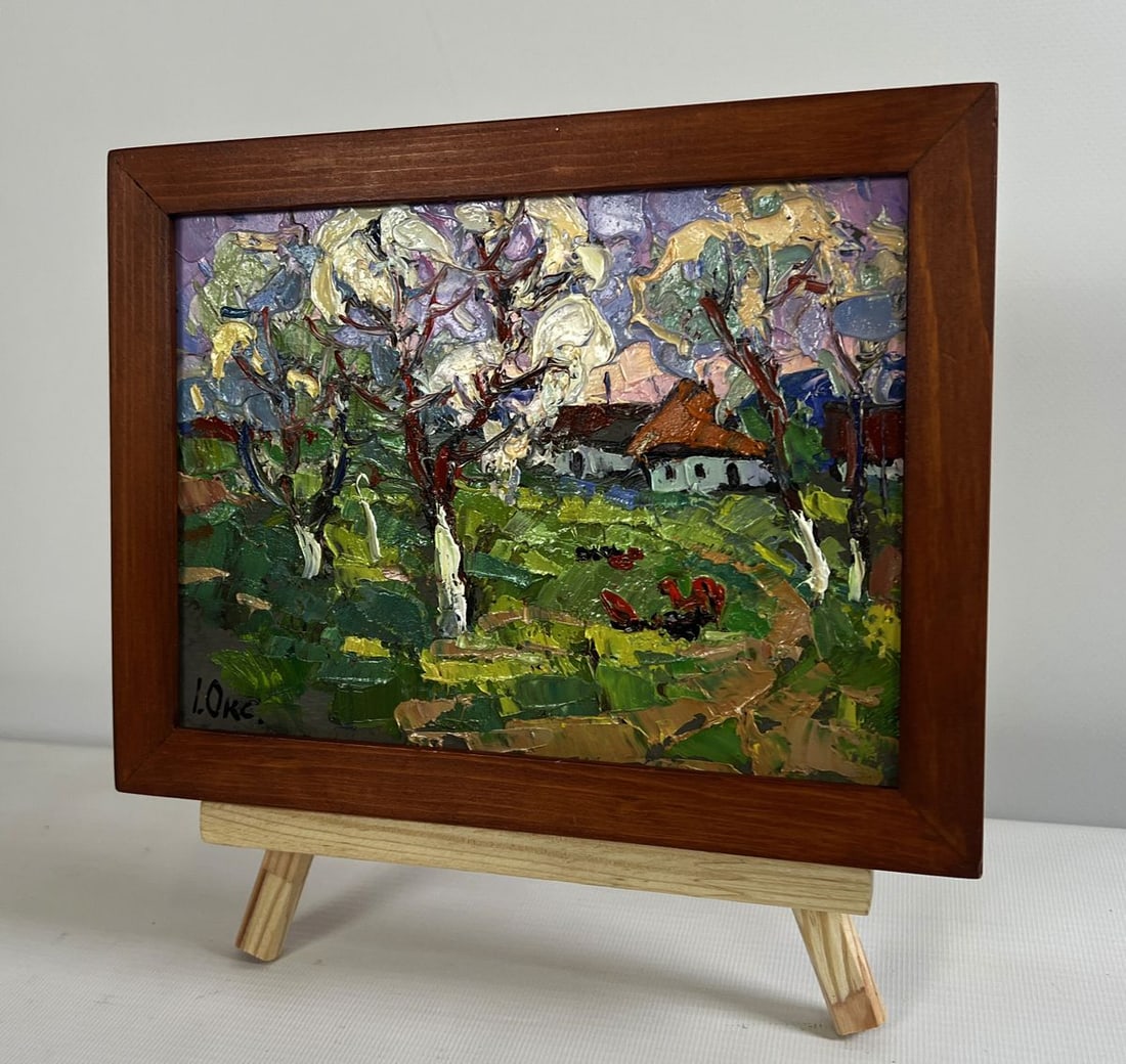 Oil painting Spring scent of nature Oksana Kalenyuk - 2