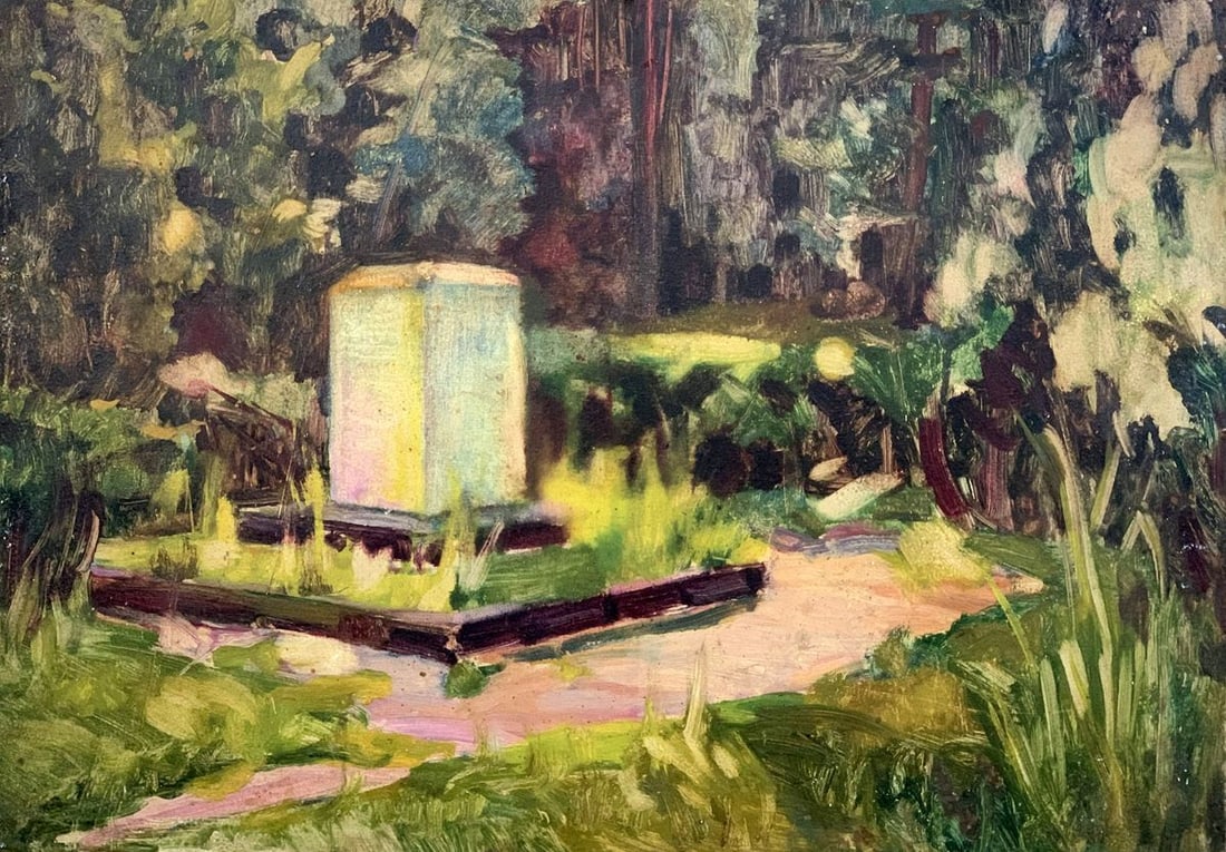 Oil painting monument to Skoropadsky Zosenko Valeriy Kupriyanovich (1 of 8)