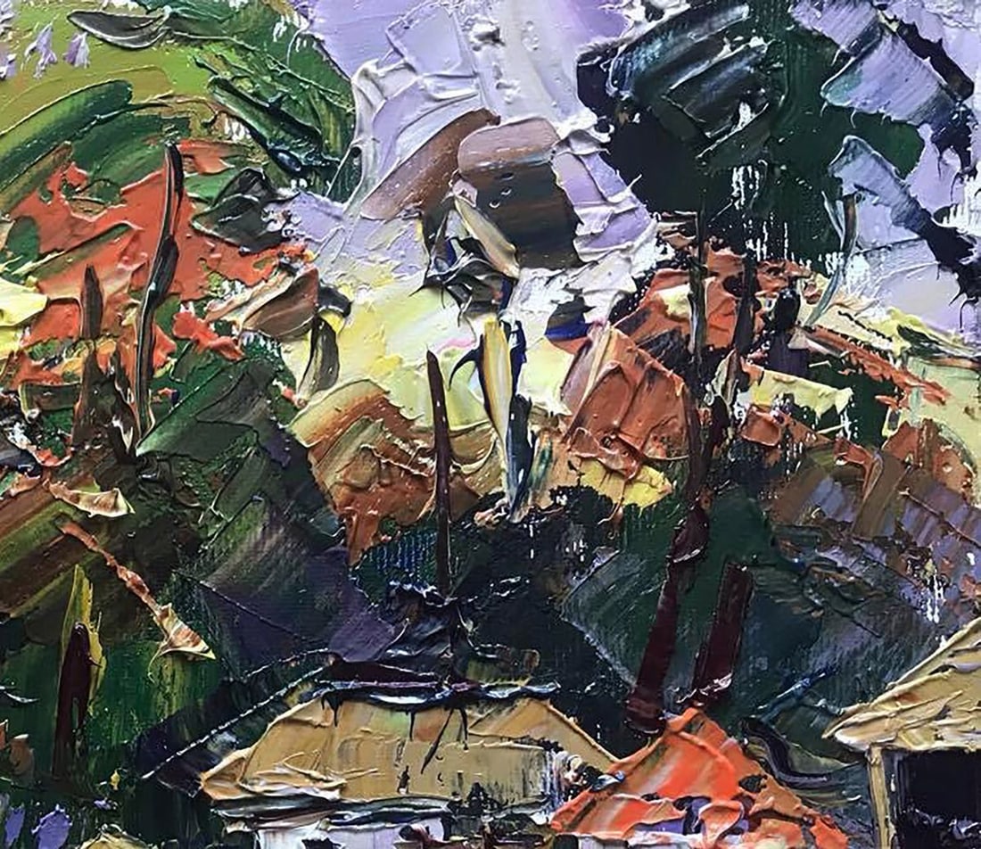 Oil painting The sun goes down Kalenyuk Alex - 3