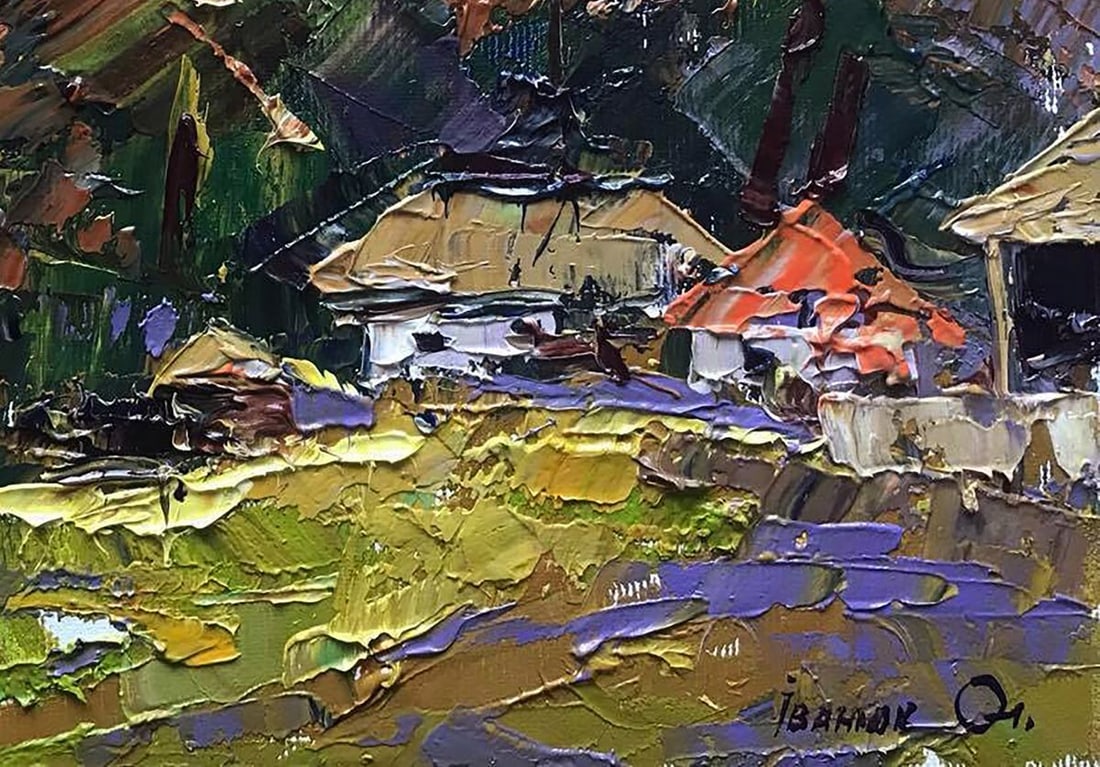 Oil painting The sun goes down Kalenyuk Alex - 5