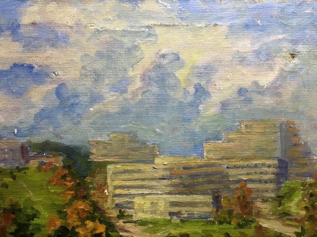 Oil painting sanatorium N. Bezpalchev - 5