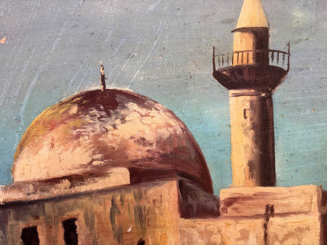 Oil painting Istanbul original landscape - 4