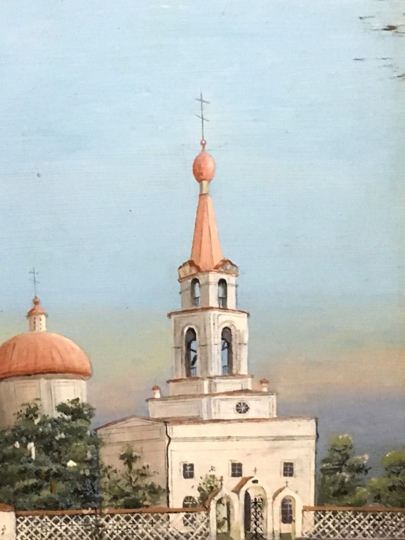 Oil painting Old Lubotin - 6