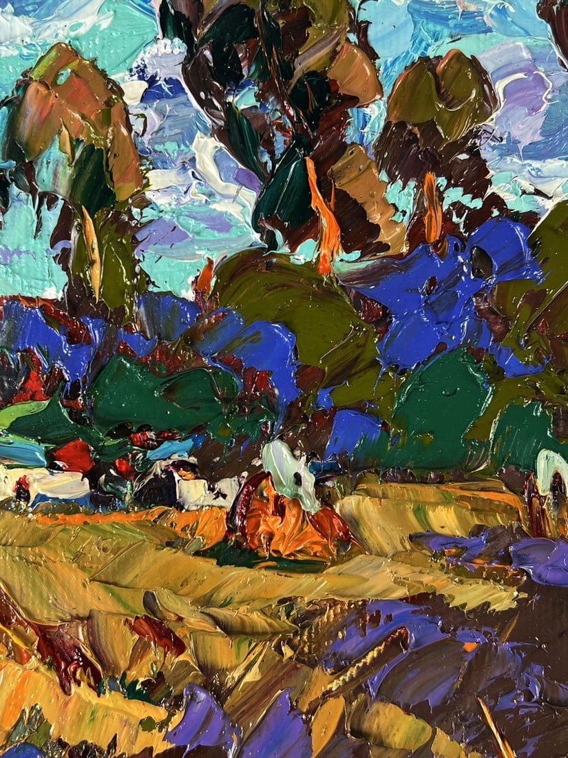 Oil painting Autumn Clouds Oleksiy Ivanyuk - 9