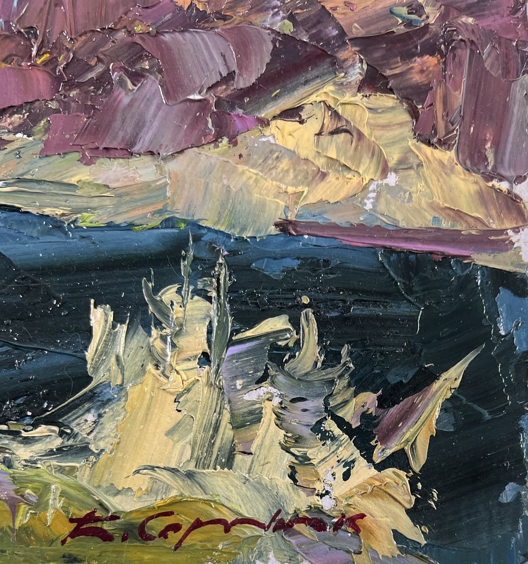 Oil painting Golden autumn in all its glory Boris Serdyuk - 9