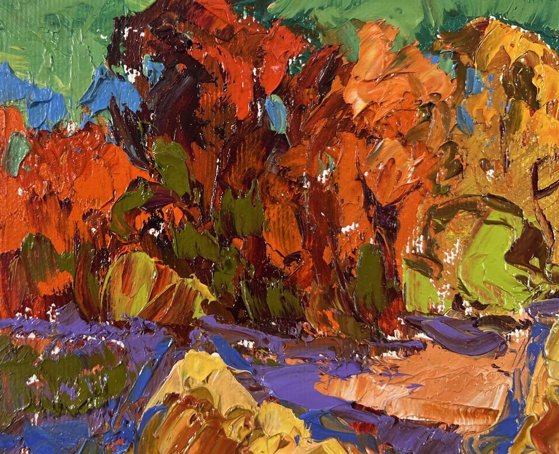 Oil painting Autumn horizon Alex Kalenyuk - 7